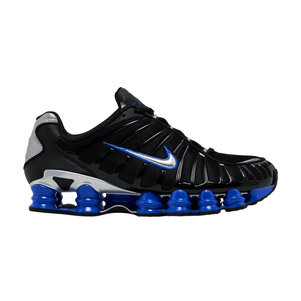 Nike Shox TL Black Racer Blue Metallic Silver