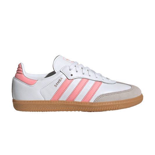 adidas Samba OG White Coral Pink (GS)
