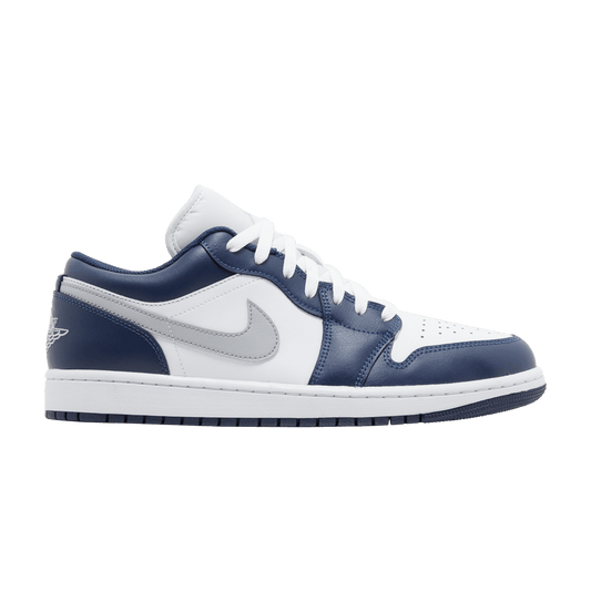 Jordan 1 Low Wolf Grey Midnight Navy