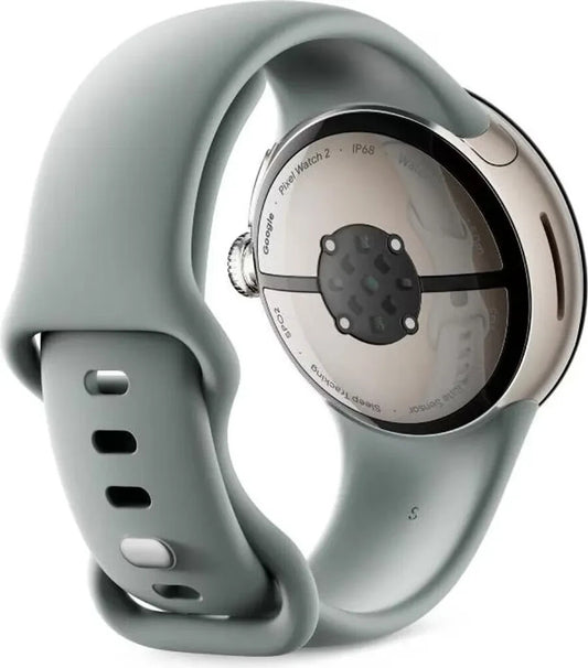 Google Pixel Watch 2 41mm Aluminiumgehäuse-Goldton mit Hazel Active Armband