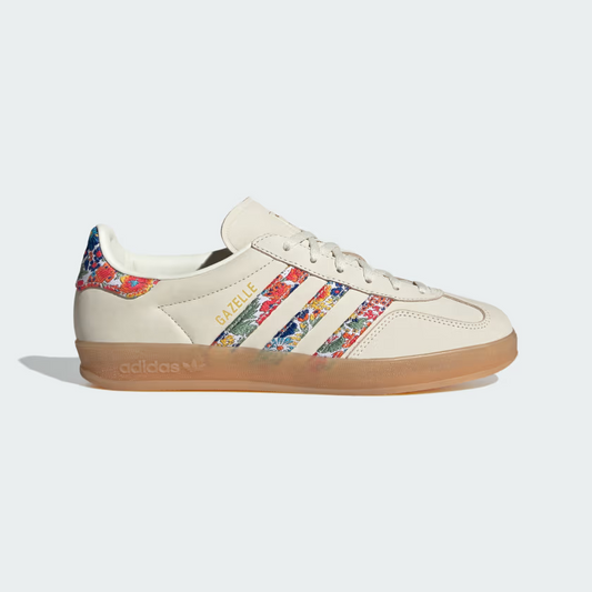 adidas Gazelle Indoor Liberty London White Floral JH7370 Damen Sneaker Retro