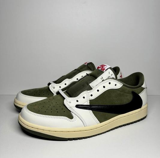 Jordan 1 Low Travis Scott Medium Olive DM7866-200 Limitiert Sneaker Retro