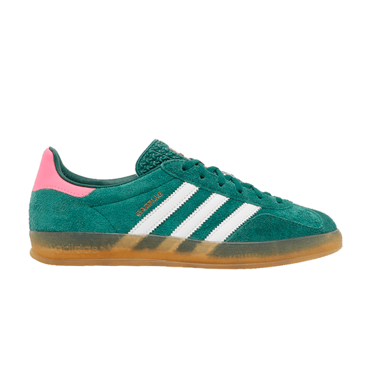 adidas Gazelle Indoor Collegiate Green Lucid Pink IG5929 | Damen Sneaker Retro