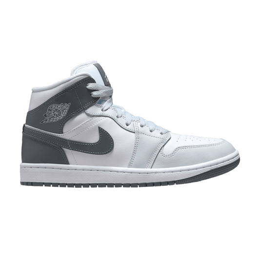 Jordan 1 Mid White Smoke Grey (Women's)