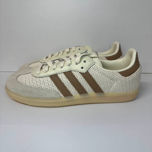 adidas Samba OG "Creme White Cardboard" JI3185 Beige/Braun Sportschuhe