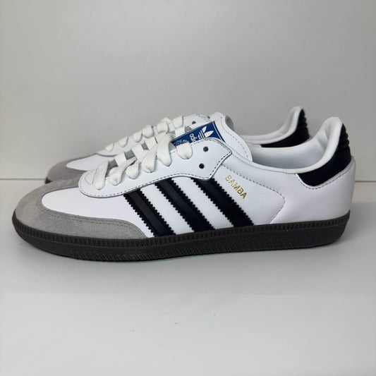 adidas Samba OG 'Cloud White' B75806 Sneaker Weiß Retro Streetwear Klassiker