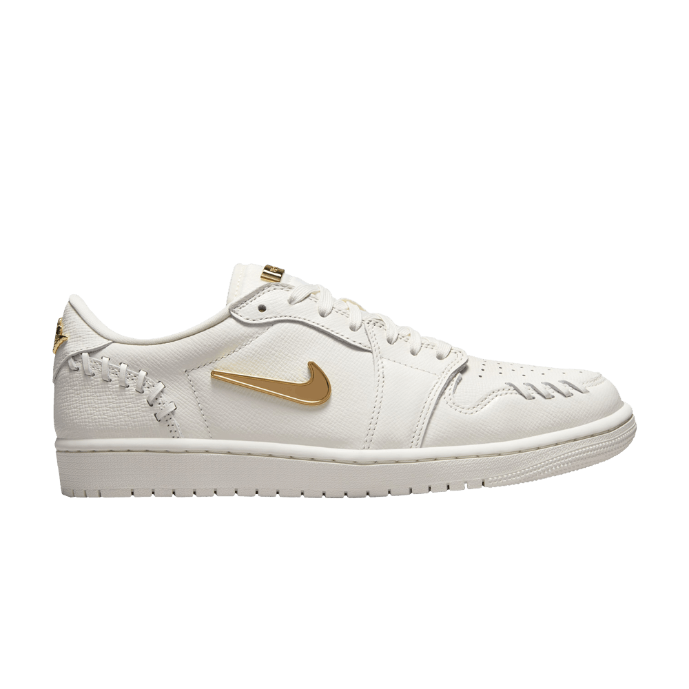 Jordan 1 Low Method of Make Sail Metallic Gold (Women's)