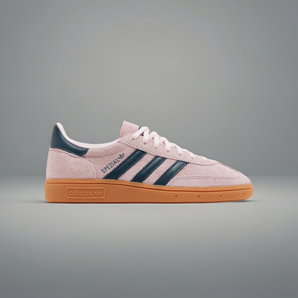 adidas Handball Spezial Clear Pink Arctic Night IF6561 Damen Sneaker Retro