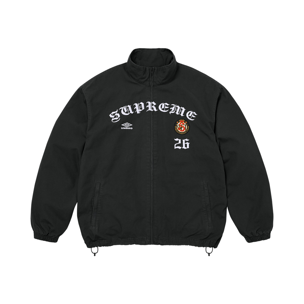 Supreme x Umbro Cotton Ripstop Track Jacket 'Black'