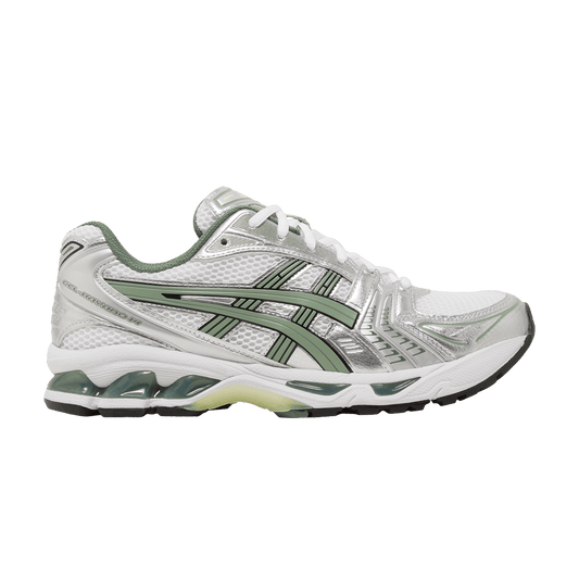 ASICS Gel-Kayano 14 White Pure Silver Slate Grey Sage