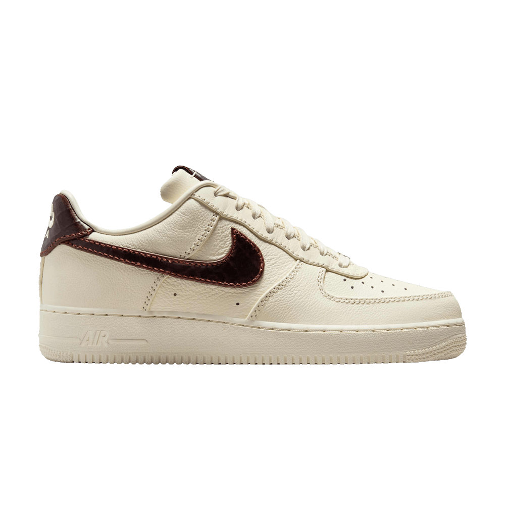 Nike Air Force 1 Low '07 Soft Pearl Brown Croc