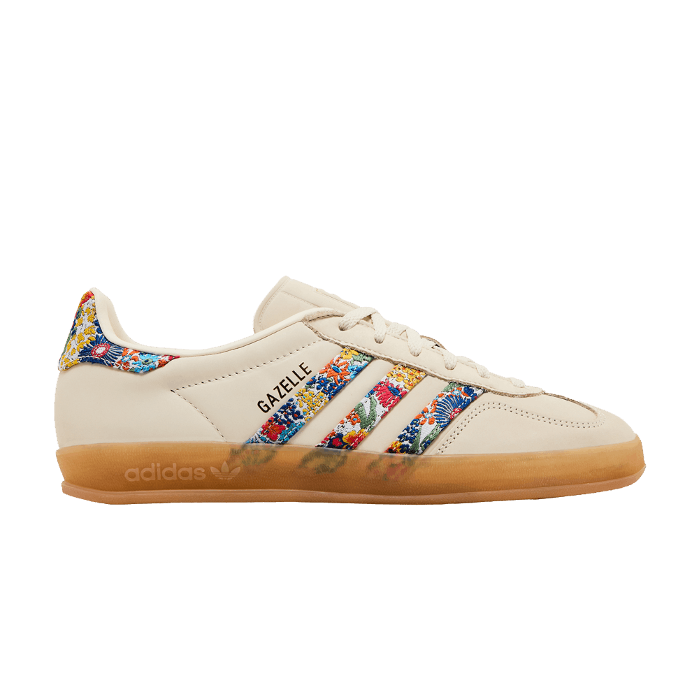 adidas Gazelle Indoor Liberty London Floral Embroidery Stripes (Women's)