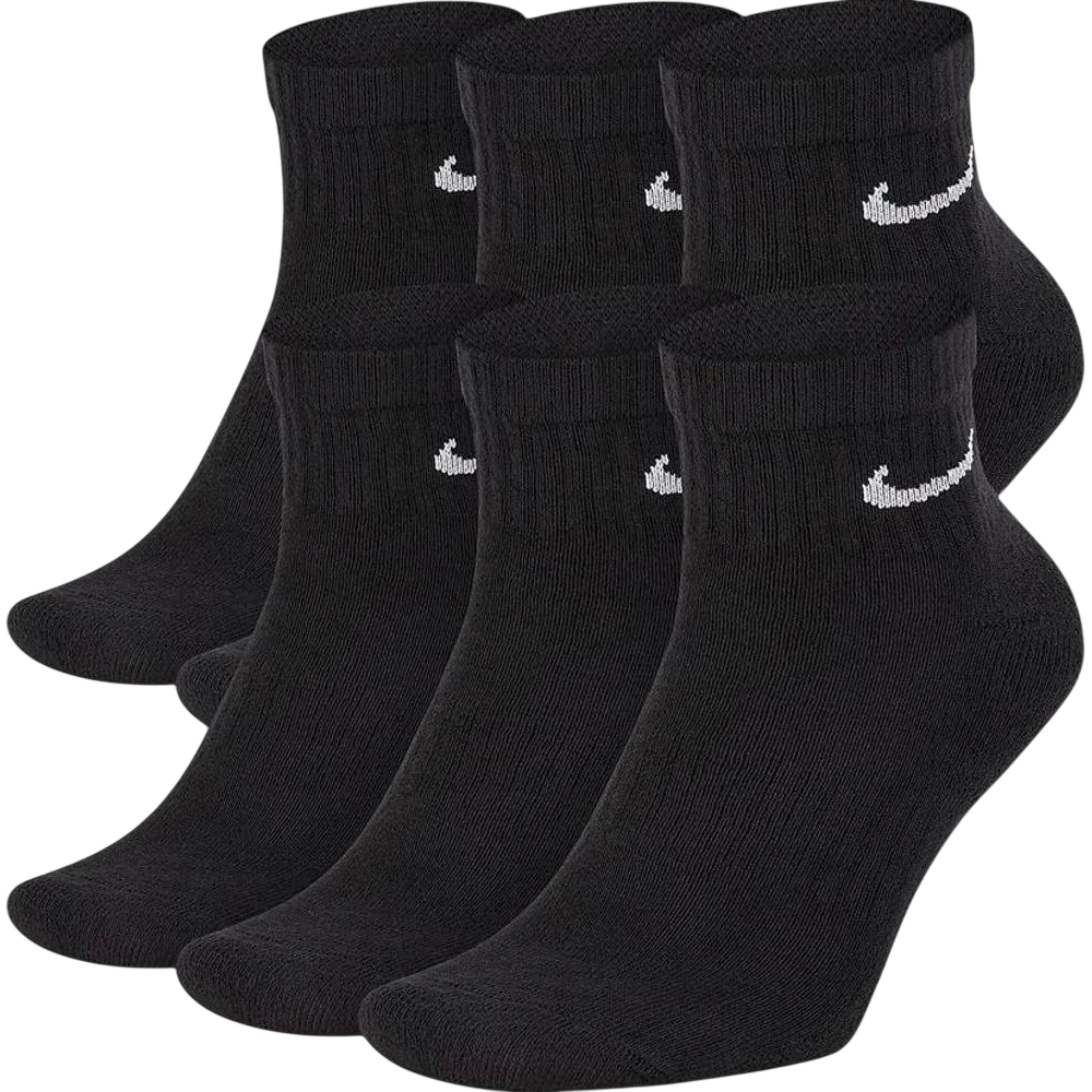 Nike Everyday Max Cushioned Black 6-pack