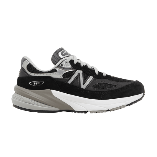 New Balance 990v6 MiUSA Black Grey White (Women's)