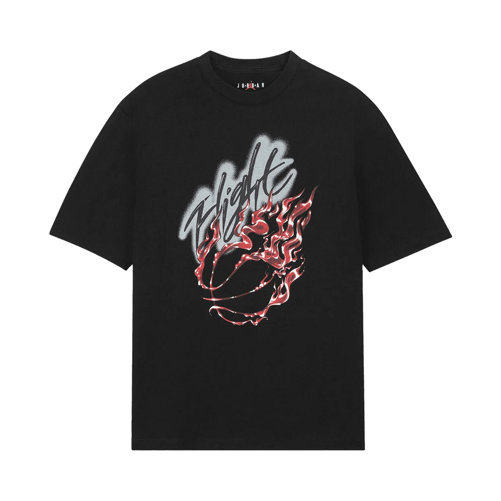 Travis Scott x Jordan Flight Graphic T-Shirt Black