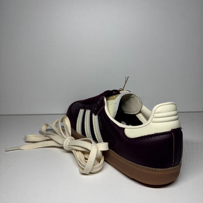 adidas Samba OG 'Maroon Gold' ID0477 Bordeux Sneaker Retro Streetwear Klassiker