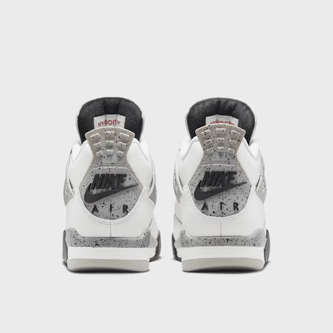 Jordan 4 Retro White Cement (2025) FV5029-100 - Sneaker Weiß/Schwarz