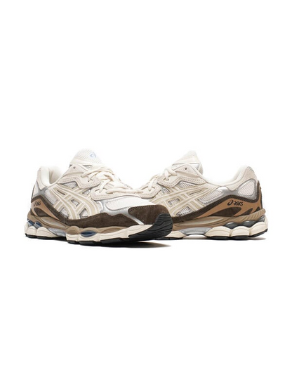 ASICS Gel-NYC Cream 1203A383-103 Braun/Beige Sportschuh Streetware