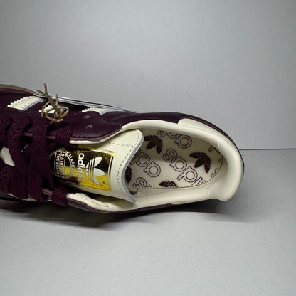 adidas Samba OG 'Maroon Gold' ID0477 Bordeux Sneaker Retro Streetwear Klassiker