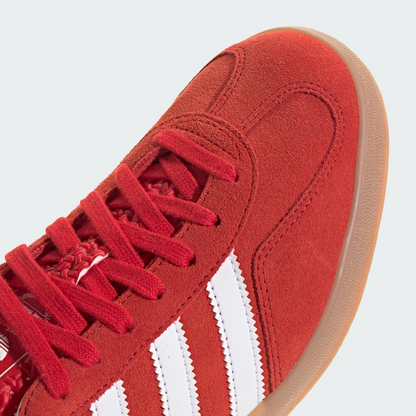 adidas Gazelle Indoor Better Scarlet JI2063 Rot/Weiß Sportschuhe Retro Sneaeker