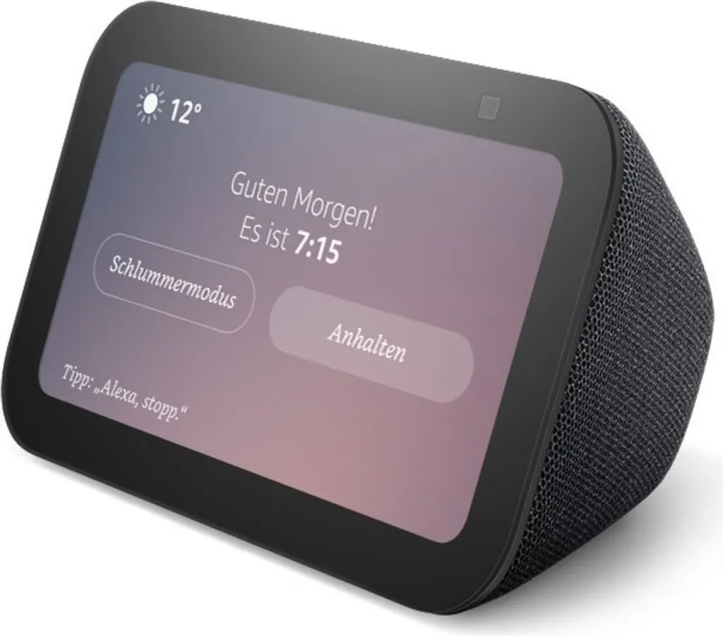 Amazon Echo Show 5 (3. Generation) Smart Display Lautsprecher - Anthrazit