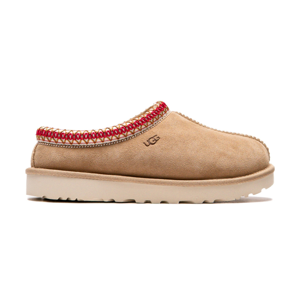 UGG TASMAN II Sand/Dark Cherry - 1174470-SDDR - Beige´- Winterschuhe Damen