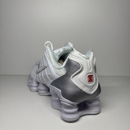 Nike Shox TL 'White Metallic Silver' AR3566-100 Weiß Sneaker Retro Streetwear