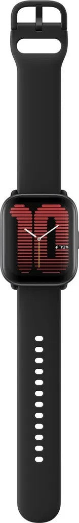 Amazfit Active Smartwatch, Schwarz, GPS, 5 ATM, AMOLED, 1,75 Zoll Aluminium