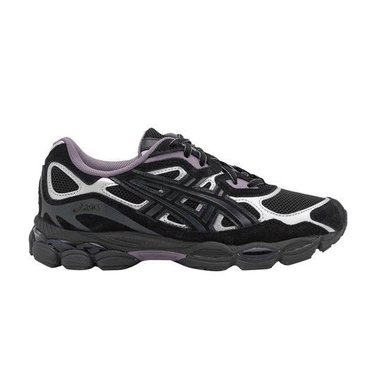 ASICS Gel-NYC Black Purple Graphite Grey 1203A632-001 Schwarz Sportschuh