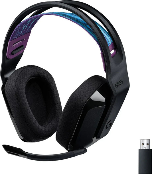 Logitech G G535 Lightspeed Ohrumschließende Kopfhörer - Schwarz (981000972)