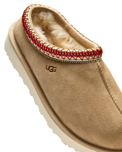 UGG TASMAN II Sand/Dark Cherry - 1174470-SDDR - Beige´- Winterschuhe Damen