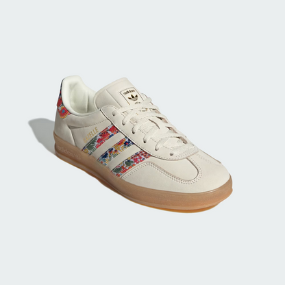 adidas Gazelle Indoor Liberty London White Floral JH7370 Damen Sneaker Retro
