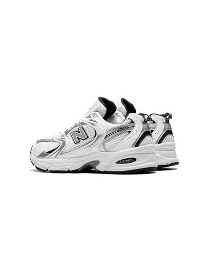 New Balance 530 White Silver Navy - MR530SG - Runner Silber - Sportschuh