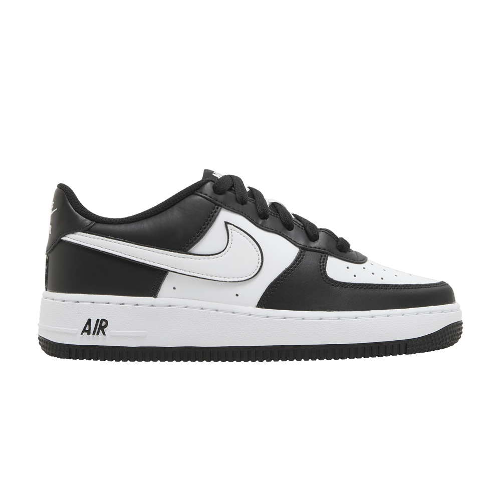 Nike Air Force 1 Low LV8 2 White Swoosh Panda (GS)