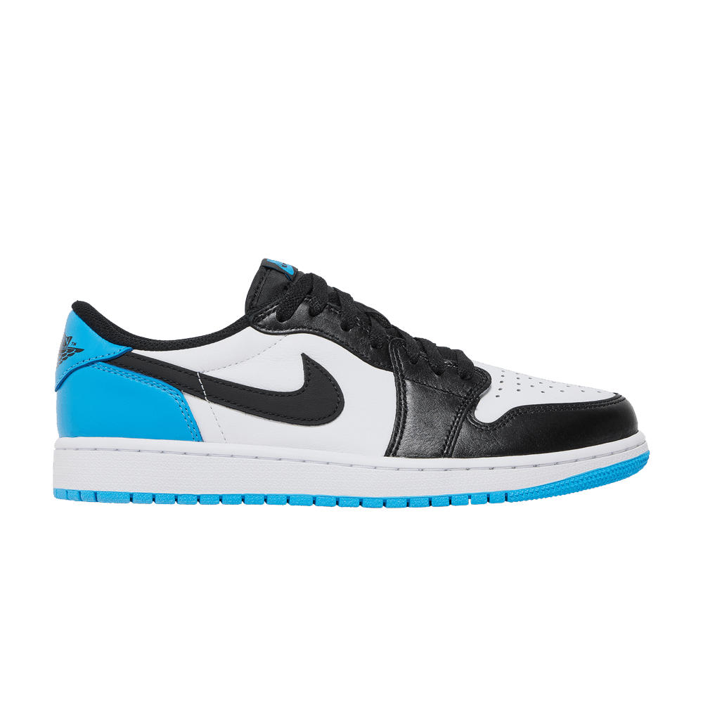 Jordan 1 Retro Low OG Black Dark Powder Blue