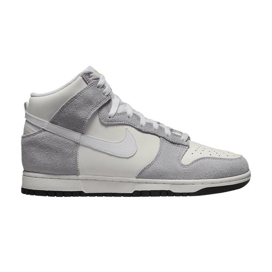 Nike Dunk High Retro Sail Pure Platinum Black White