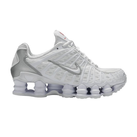 Nike Shox TL White Metallic Silver