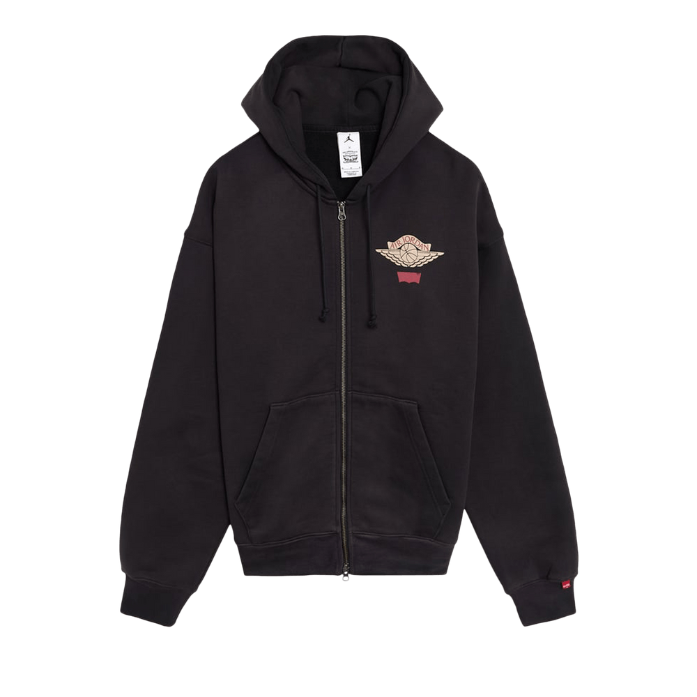 Nike Jordan x Levi's Full Zip Hoodie Black