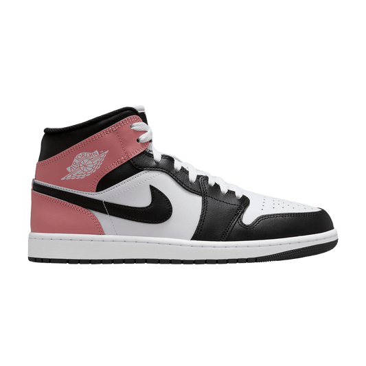 Jordan 1 Mid White Rust Pink Black