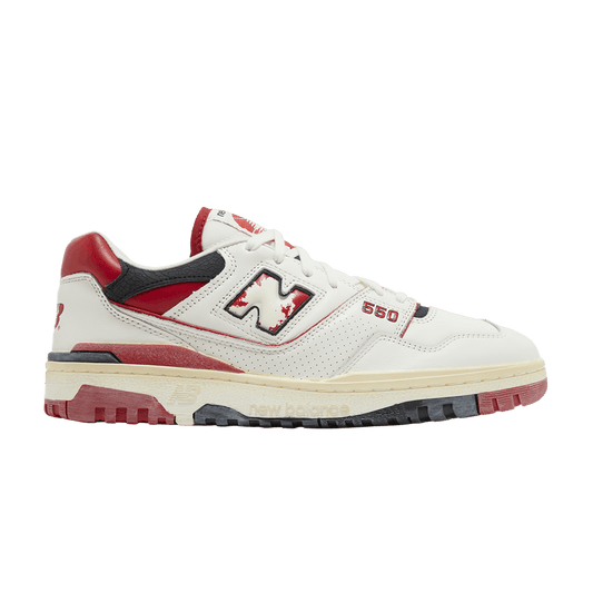 New Balance 550 Vintage Pack Team Red