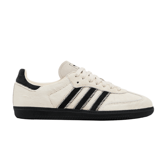 adidas Samba OG Wonder White Black Pony (Women's)