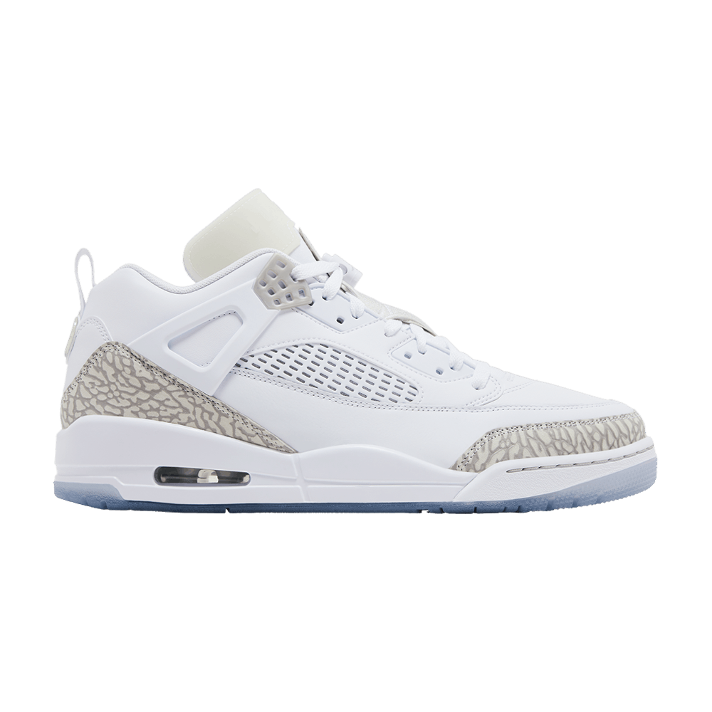 Jordan Spizike Low White Metallic Silver Barely Blue Neutral Grey