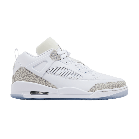 Jordan Spizike Low White Metallic Silver Barely Blue Neutral Grey