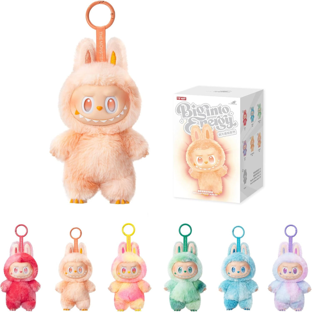 Pop Mart Labubu The Monsters Big into Energy Series Vinyl Plush Pendant Single Blind Box