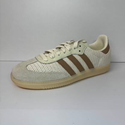 adidas Samba OG "Creme White Cardboard" JI3185 Beige/Braun Sportschuhe