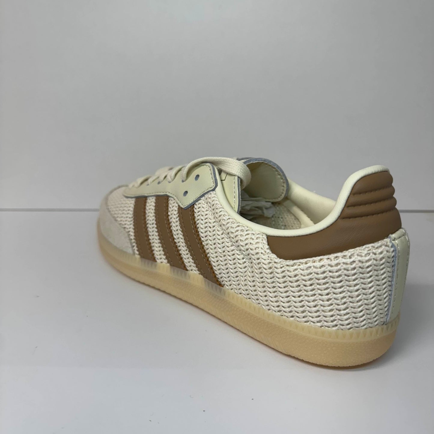 adidas Samba OG "Creme White Cardboard" JI3185 Beige/Braun Sportschuhe