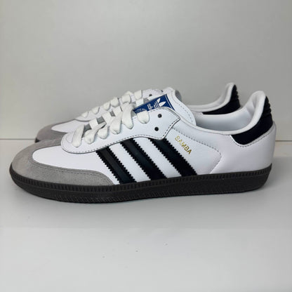 adidas Samba OG 'Cloud White' B75806 Sneaker Weiß Retro Streetwear Klassiker