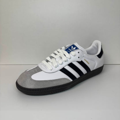 adidas Samba OG 'Cloud White' B75806 Sneaker Weiß Retro Streetwear Klassiker