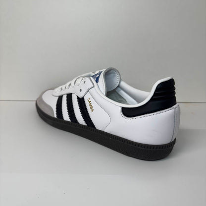 adidas Samba OG 'Cloud White' B75806 Sneaker Weiß Retro Streetwear Klassiker