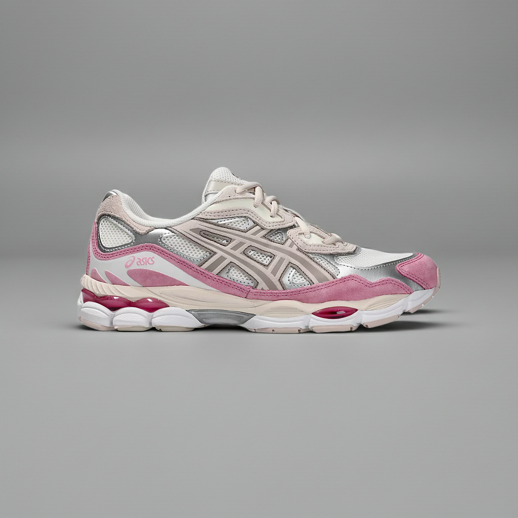 ASICS Gel-NYC Cream Mineral Beige Pink 1203A383-104 Sneaker Rosa